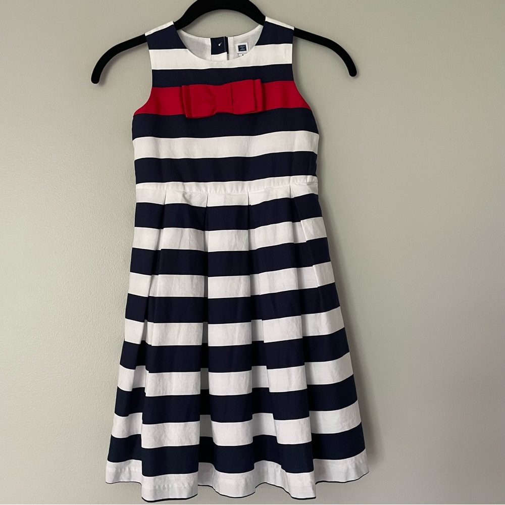 Janie and Jack Pretty Patriot Striped Dress - Picture 11 of 11